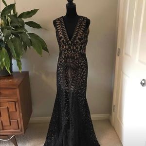 BCBG Lace Gown